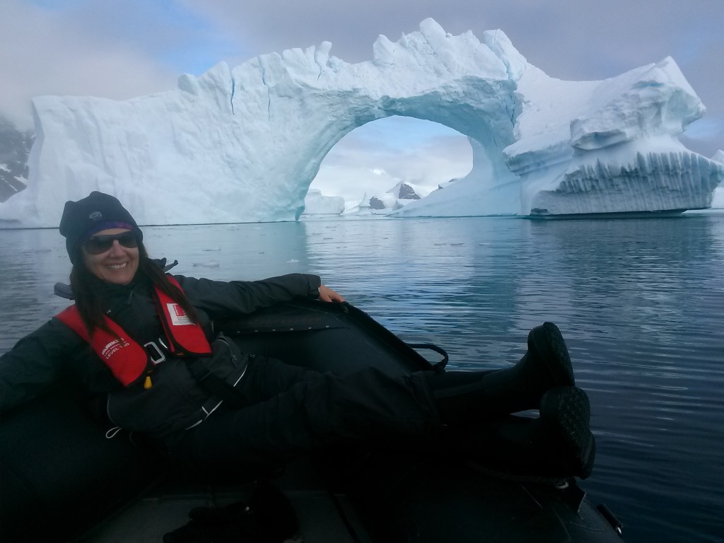 Kicking back in Antarctica
